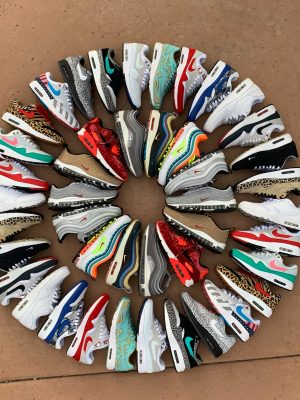 Photo by Warren Jones Nike shoe lot
